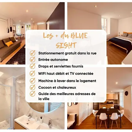 Le Blue Sight - Homy Apartment Montlucon