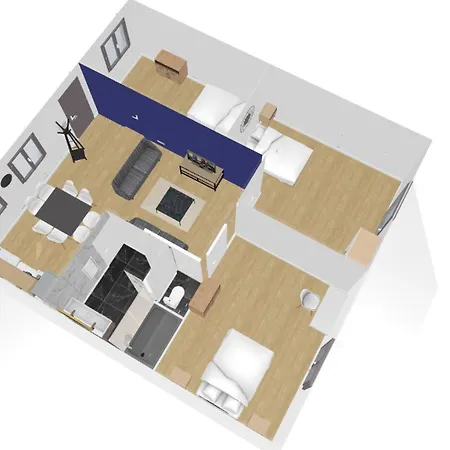 Apartment Le Blue Sight - Homy Montlucon