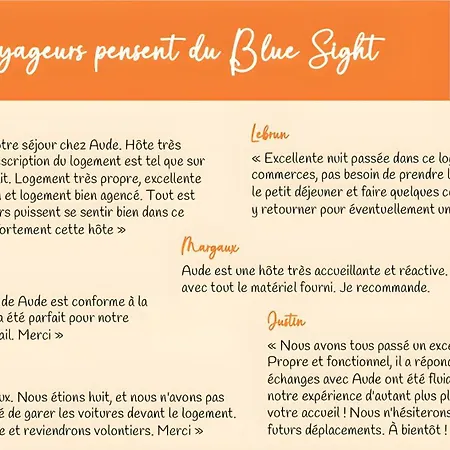 Apartment Le Blue Sight - Homy Montlucon